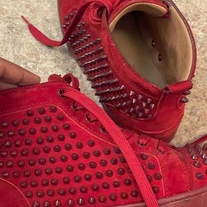 Cleaning closet, used Red bottoms for sell